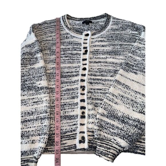 J. Crew Space-dyed textured cardigan sweater - Picture 14 of 15